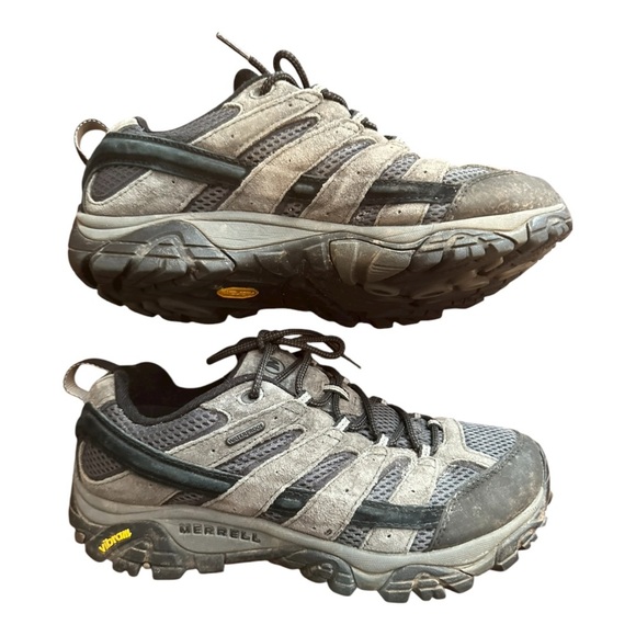 Merrell Black and Gray Trail Shoes - Picture 1 of 6